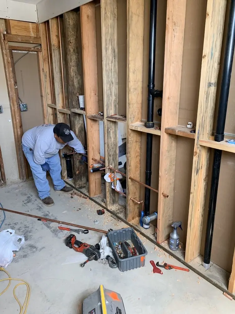 Commercial rough-in plumbing for Gas Line Repair in Locust Grove